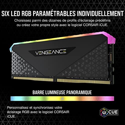 CORSAIR DDR4-32GB 3200MHz CL16 デスクトップPC用メモリ VENGEANCE RGB RS 32GB [16GB×｜3c-online｜06