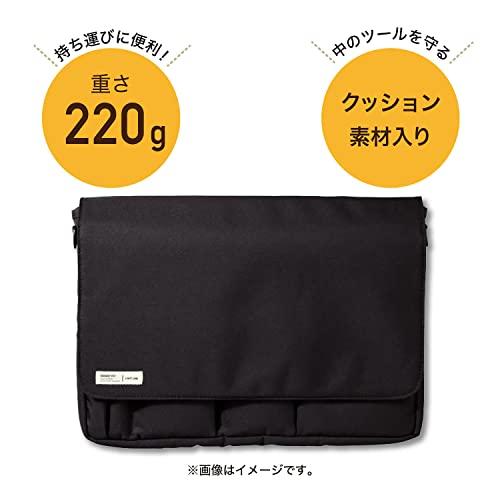 リヒトラブ キャリングポーチ スマートフィット A4 ブラック A7577-24｜3c-online｜02