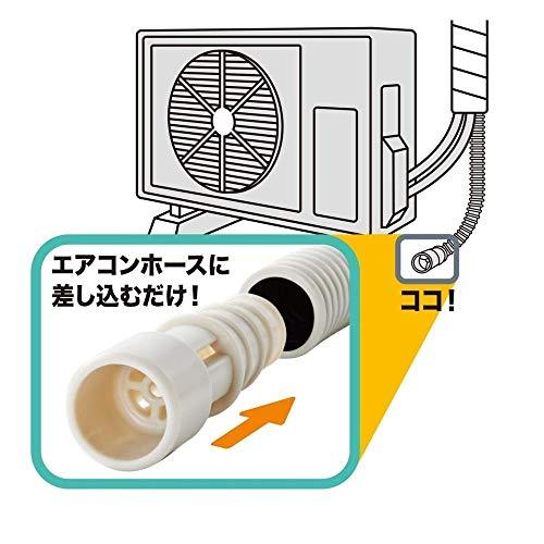 【まとめ買い】 日本製 室内へ侵入する虫を防ぐ防虫 キャップ エアコン 排水ホース用（2個セット X ２）｜3c-online｜02