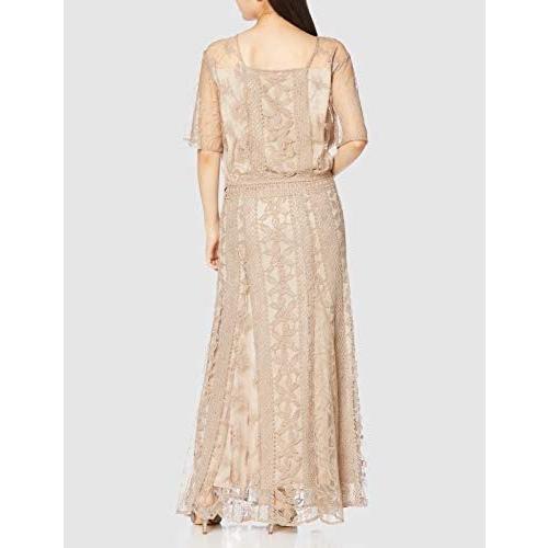 限定製作 ラグナムーン ワンピース Ladyシアーレースセットアップドレス レディース モカ S 新しいコレクション Nooitmeergrasmaaien Be