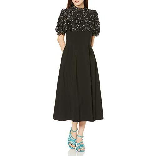 春夏新色 リリーブラウン ラメレースビジューワンピース Lwfo2802 レディース Blk 1 流行に Www Perfectressusorder Com