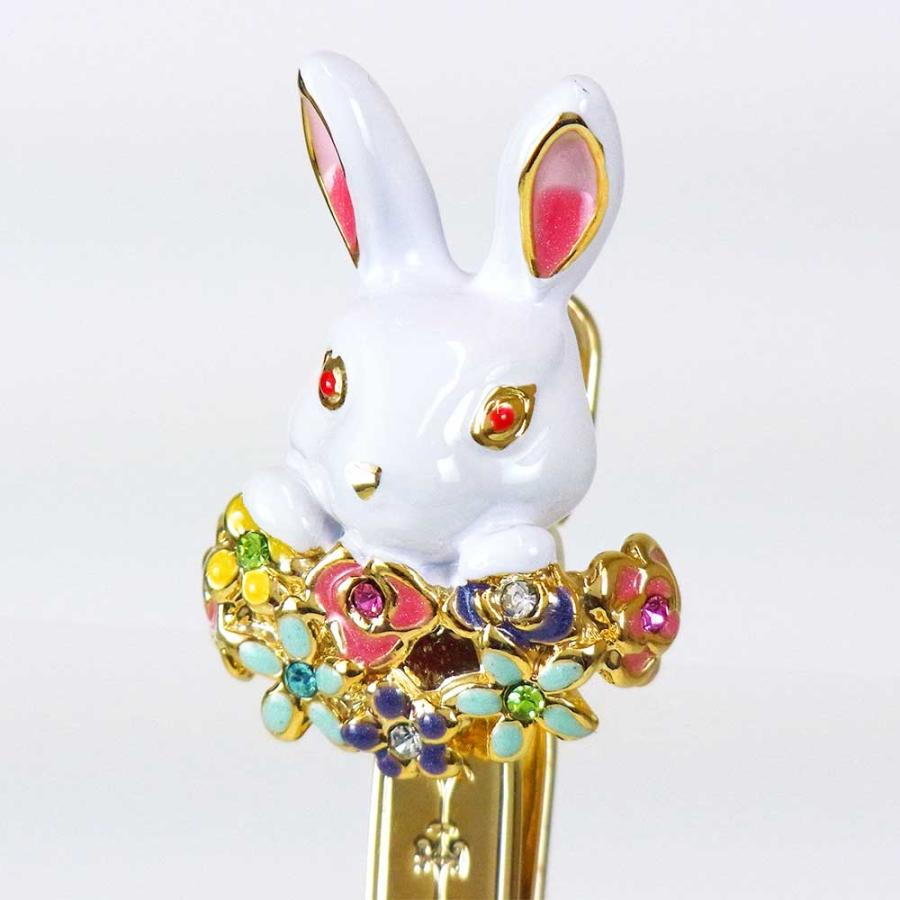 バッグキークリップ ウサギ ラビット お花畑 キークリップ チャーム かわいい オシャレ エレガント ギフト プレゼント 2秒で見つかる Cl 108 3carat 通販 Yahoo ショッピング