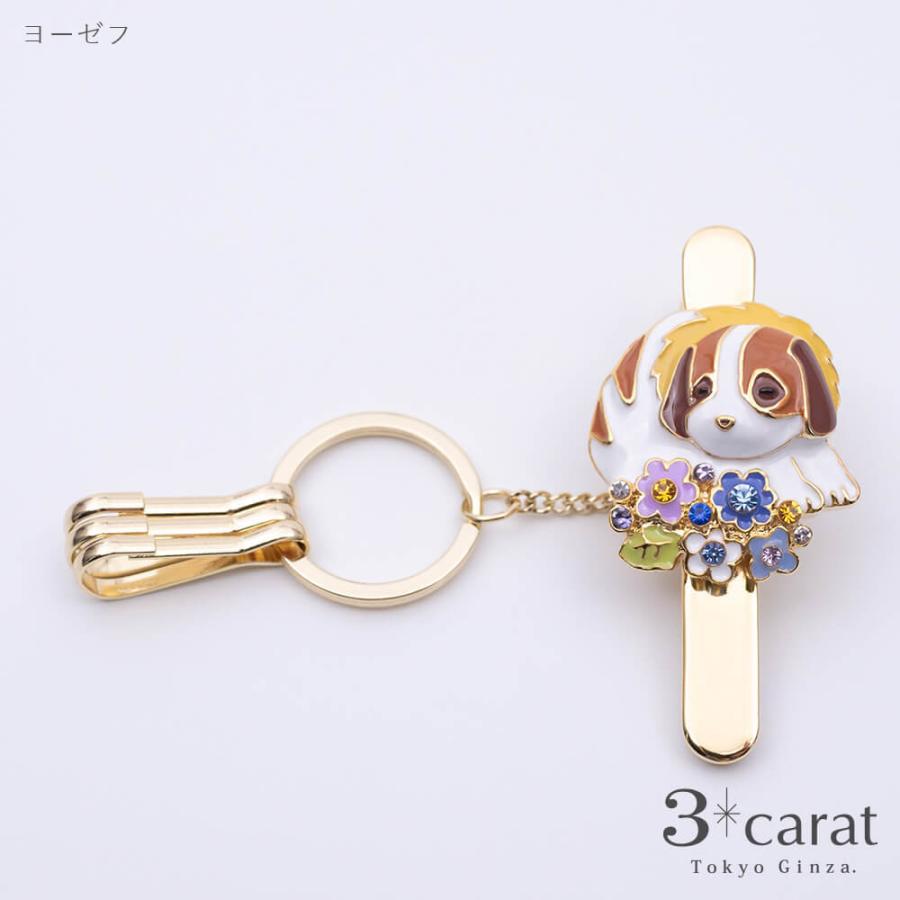 アルプスの少女ハイジ バッグキークリップ キャラクター 国内正規総代理店アイテム グッズ ユキちゃん ヨーゼフ 3carat クリップ キーホルダー ギフト スリーカラット プレゼント