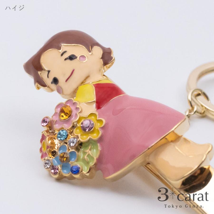 アルプスの少女ハイジ バッグキークリップ キャラクター 国内正規総代理店アイテム グッズ ユキちゃん ヨーゼフ 3carat クリップ キーホルダー ギフト スリーカラット プレゼント