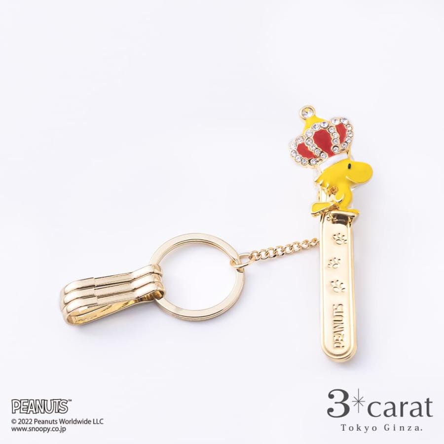 スヌーピー バッグキークリップ ウッドストック 王冠 Peanuts Snoopy グッズ 雑貨 キーホルダー キーチャーム ギフト 父の日 かわいい プレゼント Cl Pn012 3carat 通販 Yahoo ショッピング