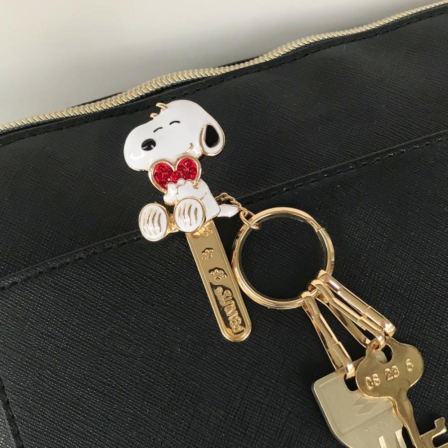 スヌーピー チャーム フック キーホルダー SNOOPY スヌーピー キーホルダー キャラクター キーチャーム 3連