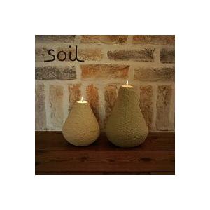 【soil/ソイル】 CANDLE OBJECT キャンドルオブジェ（Ｍ）｜3chome-market