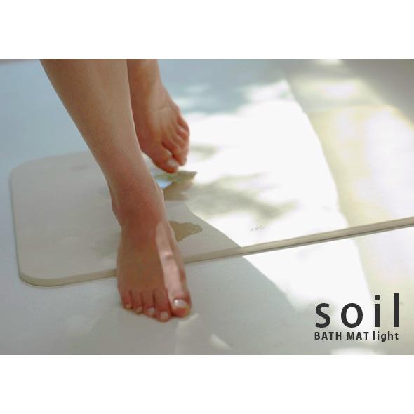 soil 珪藻土 速乾 バスマット ライト : 三丁目商店ヤフー店 - 通販