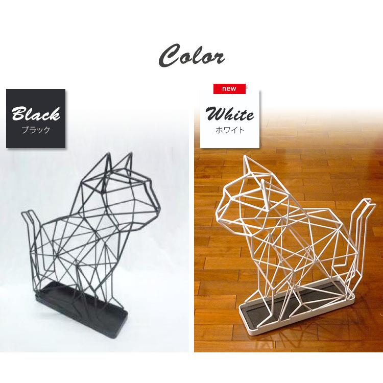 アクトワークス　　キャット　傘立て　ワイヤー Amazon｜シャドーワイヤー キャット UMBRELLA STAND CAT 傘立て ネコの