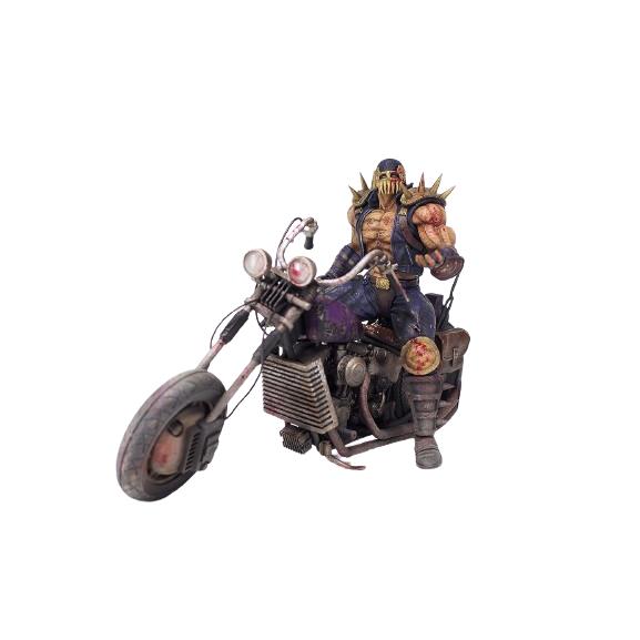 北斗の拳 CCP北斗究極造形 ジャギ&バイクセット 激闘版返り血Ver 100体