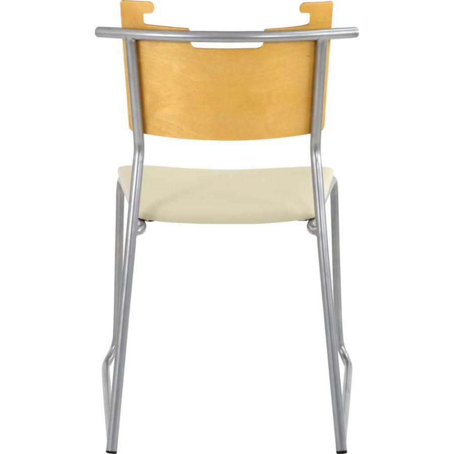 チェア 椅子 イス スチール ソフトレザー プライウッド スタッキング 積み重ね ダイニング 北欧 おしゃれ 食堂 会議室 取っ手 バッグ掛け |  | 05