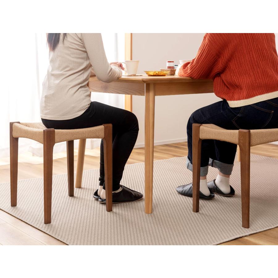 スツール 木製 椅子 ペーパーコード デザイン家具 天然木 アッシュ 北欧 おしゃれ 腰掛 背もたれなし リゾート アジアン モダン シンプル |  | 04