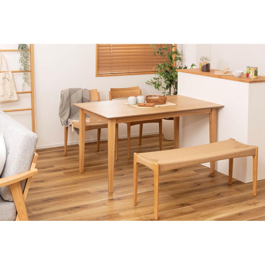 ベンチ ペーパーコード 背もたれなし 木製 デザイン家具 チェア 椅子 おしゃれ ダイニングベンチ 長椅子 リゾート アジアン モダン シンプル |  | 05