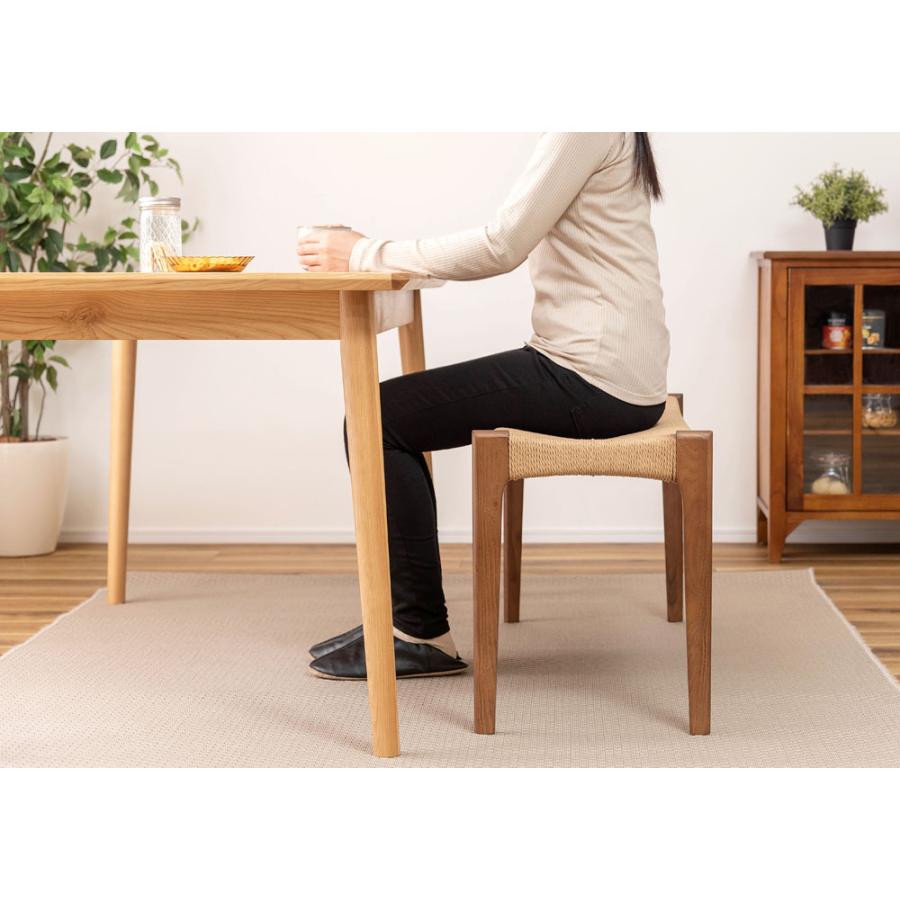 ベンチ ペーパーコード 背もたれなし 木製 デザイン家具 チェア 椅子 おしゃれ ダイニングベンチ 長椅子 リゾート アジアン モダン シンプル |  | 07