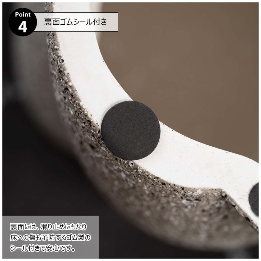 サイドテーブル おしゃれ テラゾー柄 ディスプレイ ストーン調 石目調 モダン テーブル リビング 寝室 玄関 ソファサイド ベッドサイド 滑り止め付き 凹凸 |  | 08