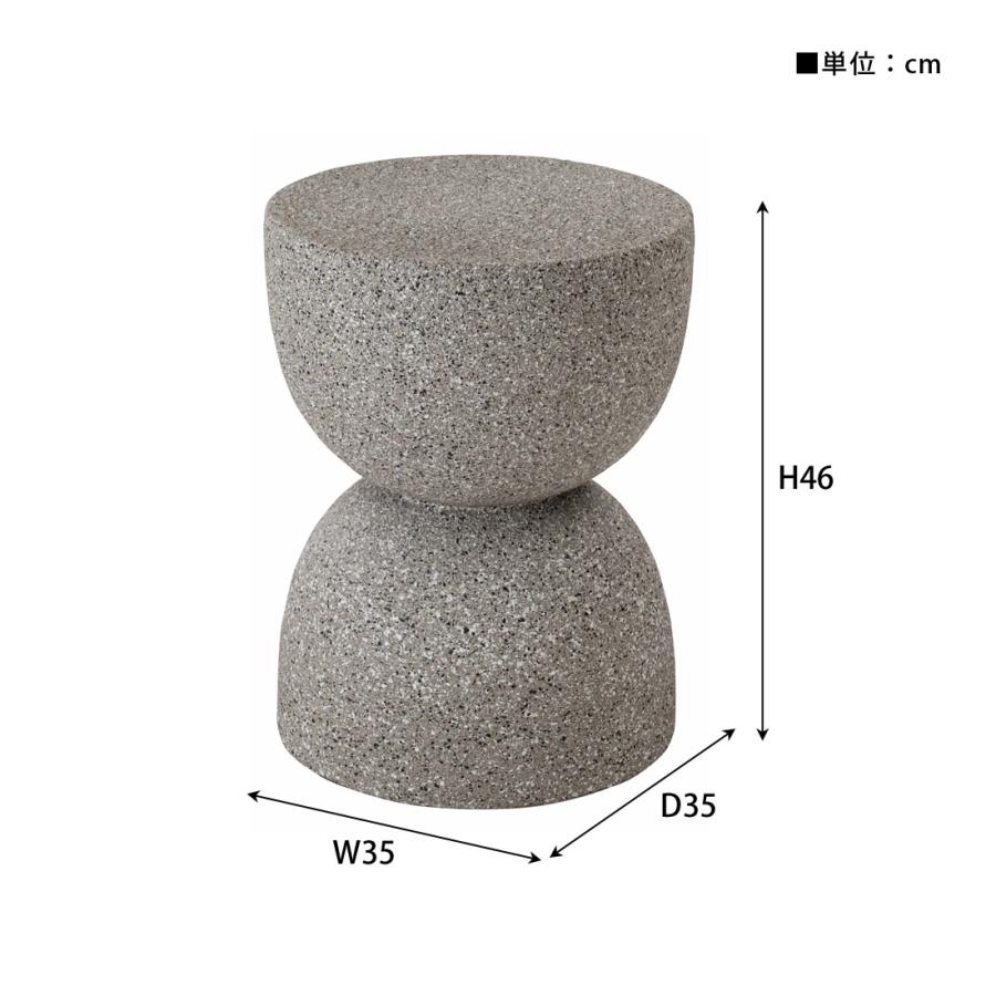 サイドテーブル おしゃれ テラゾー柄 ディスプレイ ストーン調 石目調 モダン テーブル リビング 寝室 玄関 ソファサイド ベッドサイド 滑り止め付き 凹凸 |  | 09