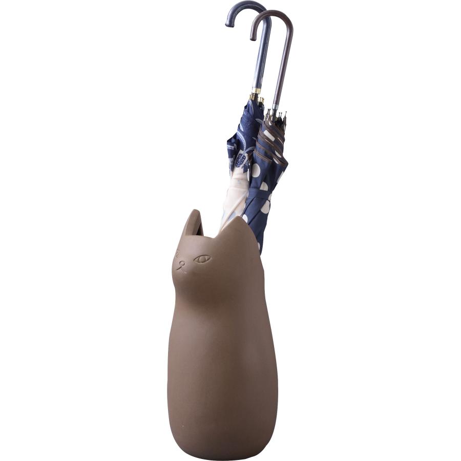傘立て 傘入れ アンブレラスタンド 玄関 陶器 陶製 3.5kg 収納 猫 キャット かわいい 北欧 フラワーベース インテリア ポスター収納 置物 室内 室外 屋外 |  | 05