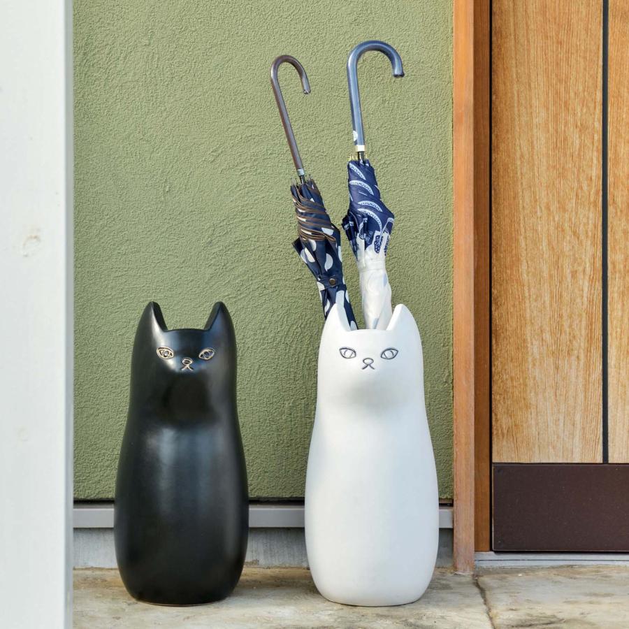 傘立て 傘入れ アンブレラスタンド 玄関 陶器 陶製 3.5kg 収納 猫 キャット かわいい 北欧 フラワーベース インテリア ポスター収納 置物 室内 室外 屋外 |  | 15