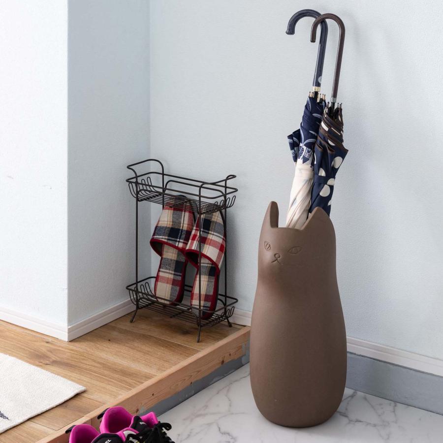 傘立て 傘入れ アンブレラスタンド 玄関 陶器 陶製 3.5kg 収納 猫 キャット かわいい 北欧 フラワーベース インテリア ポスター収納 置物 室内 室外 屋外 |  | 16