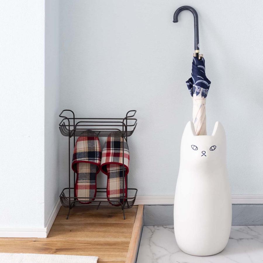 傘立て 傘入れ アンブレラスタンド 玄関 陶器 陶製 3.5kg 収納 猫 キャット かわいい 北欧 フラワーベース インテリア ポスター収納 置物 室内 室外 屋外 |  | 17