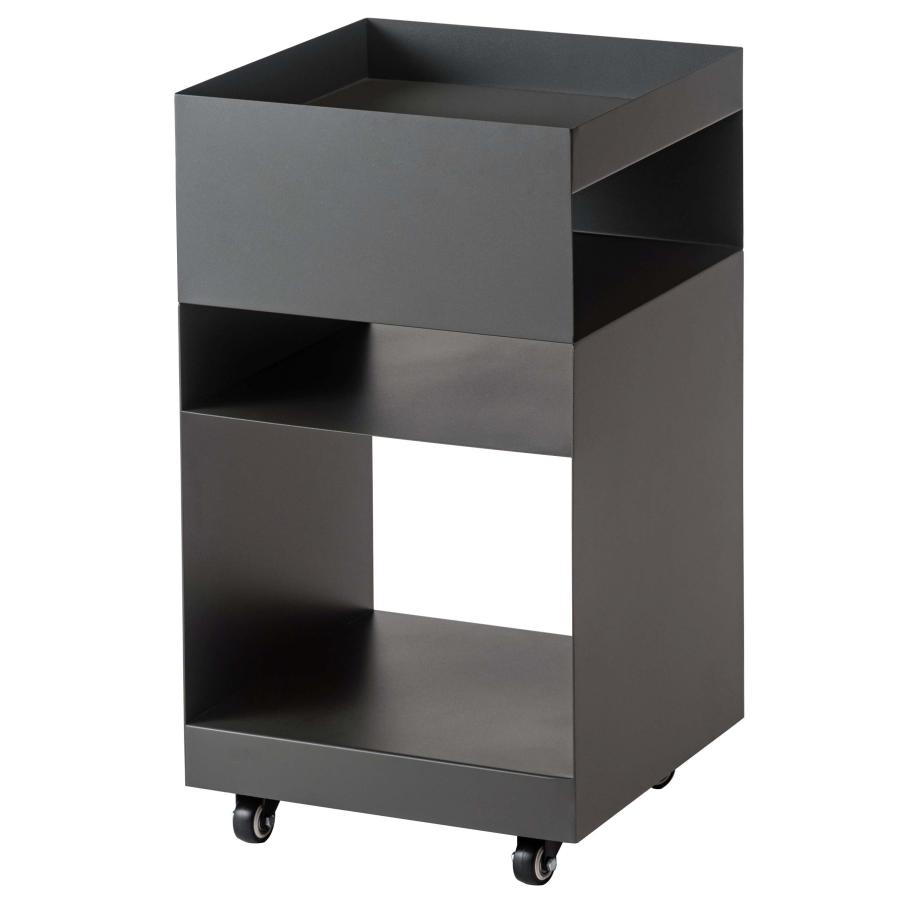 サイドテーブル ワゴン 四角 おしゃれ モダン アート ミニテーブル テーブル スチール製 ソファサイド デスクワゴン キッチンワゴン キャスター付き 収納ワゴン |  | 02