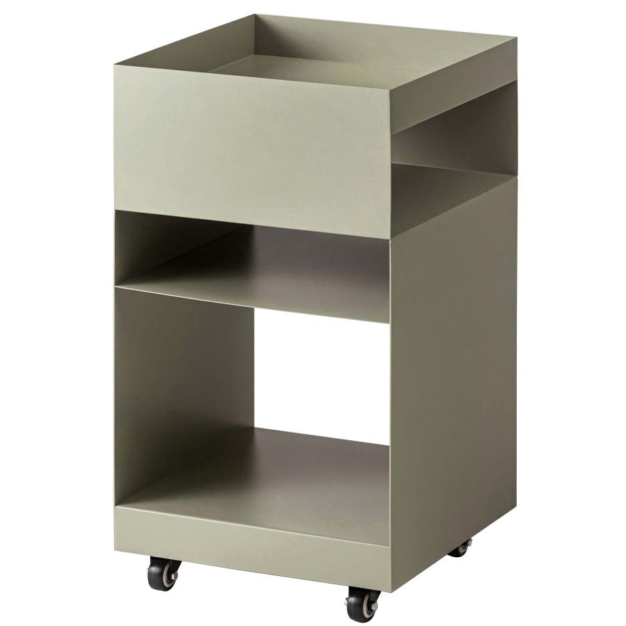 サイドテーブル ワゴン 四角 おしゃれ モダン アート ミニ