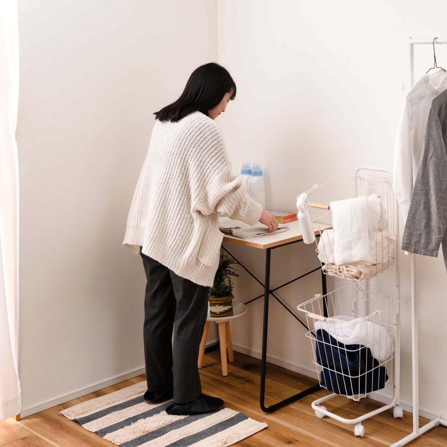 デスク 幅80 奥行48 机 ワークデスク 作業台 仕事用 在宅 リモート