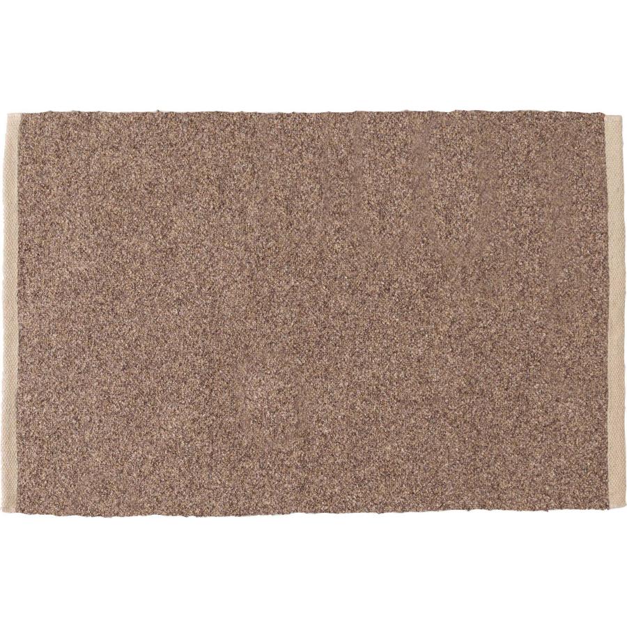 マット ブークレ生地 コットン ポリエステル 50×80 混色 ニュアンスカラー フロアマット おしゃれ 北欧 リビング 玄関 寝室 デスク キッチン 長方形 |  | 01