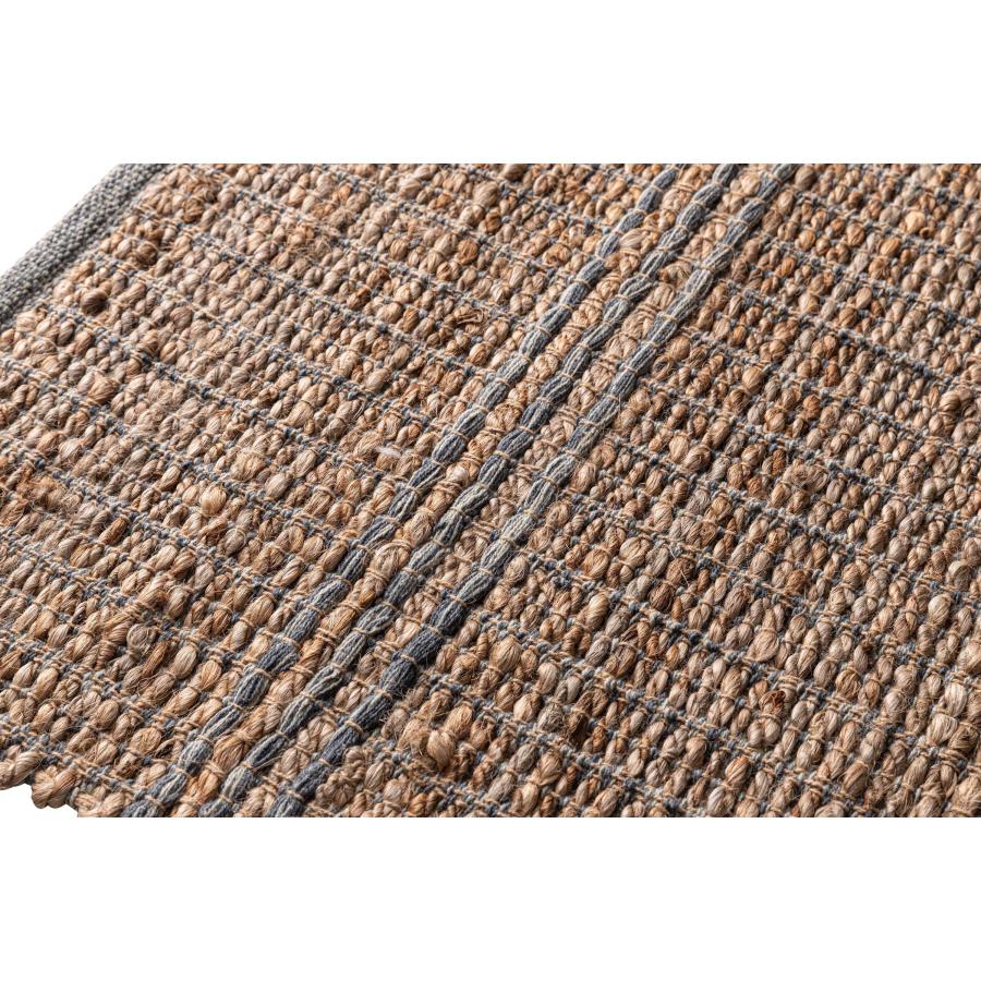 ラグ ジュートラグ コットン 長方形 130×190cm 手織り 天然素材 ストライプ おしゃれ インテリア アジアン リゾート オールシーズン インド製 両面同柄 |  | 03