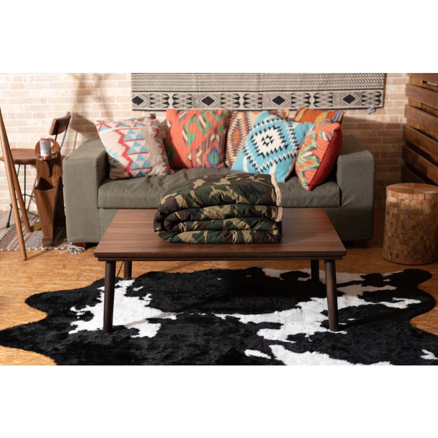 こたつ布団 コタツ布団 薄掛け 長方形 190×230cm 迷彩柄 カモフラージュ シープボア フリース 暖か 収納ケース付き 持ち運び アウトドア キャンプ |  | 10