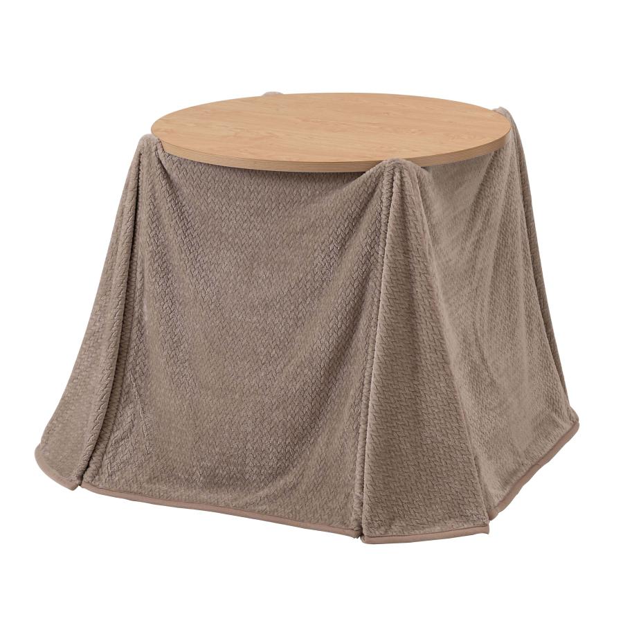 こたつ布団 省スペース おしゃれ ハイタイプ ダイニング ロータイプ テーブル 2WAYテーブル対応 ニット風 裏ボア 暖かい 薄手 軽量 円形 正方形 リビング 座椅子 |  | 01