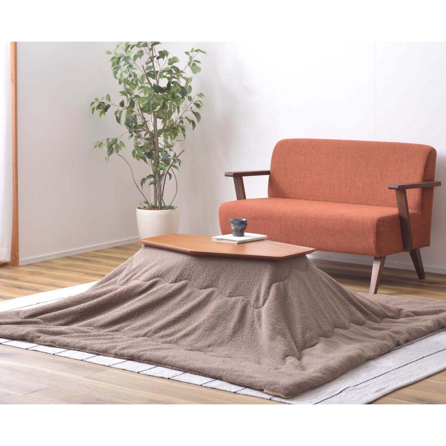 こたつ こたつテーブル コタツ コンパクト 六角 長方形 80×50cm 石英管ヒーター 一人暮らし センターテーブル ローテーブル 工具不要 簡単組立 新生活 |  | 13