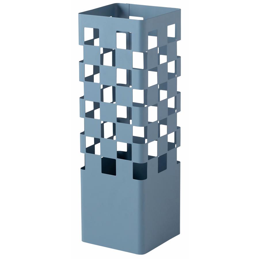 傘立て 傘入れ アンブレラスタンド 玄関 かさ 収納 スチール 四角 長方形 コンパクト スリム 水受けトレー付き 通気性 清潔 チェック柄 おしゃれ |  | 01