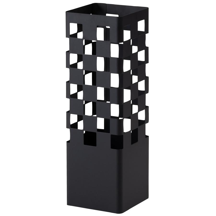 傘立て 傘入れ アンブレラスタンド 玄関 かさ 収納 スチール 四角 長方形 コンパクト スリム 水受けトレー付き 通気性 清潔 チェック柄 おしゃれ |  | 02