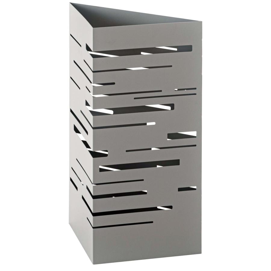 傘立て おしゃれ スリム コンパクト 三角 コーナー 省スペース スチール 約2kg 北欧 アンブレラスタンド 玄関収納 透かし モダン 受け皿 水受けトレー 取り外し |  | 01