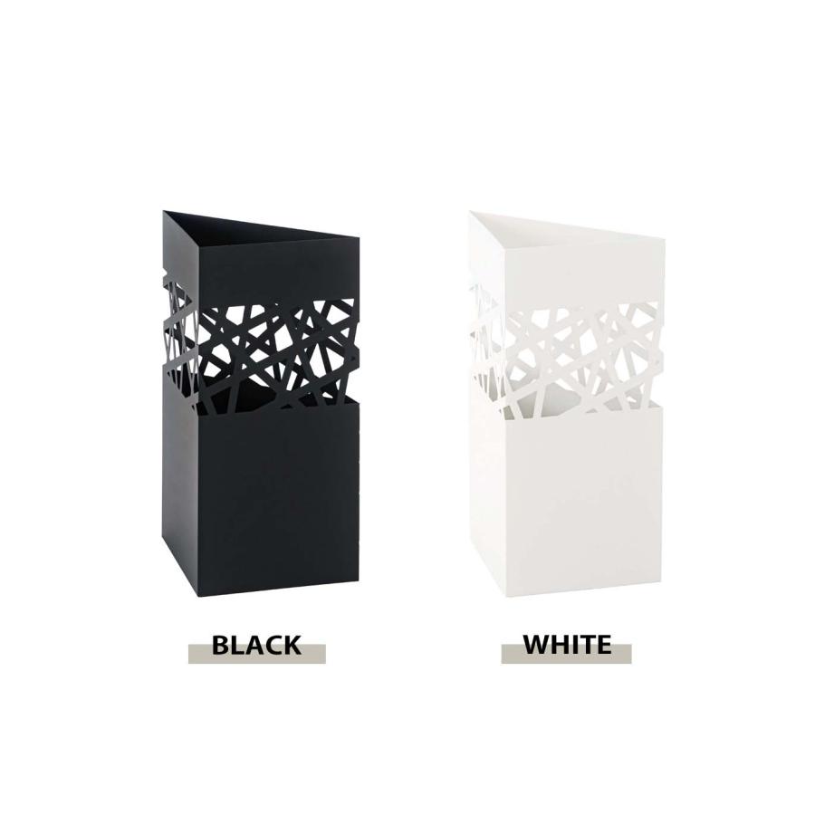 傘立て おしゃれ スリム コンパクト 三角 コーナー 省スペース スチール 約2kg 北欧 アンブレラスタンド 玄関収納 透かし モダン 受け皿 水受けトレー 取り外し |  | 09