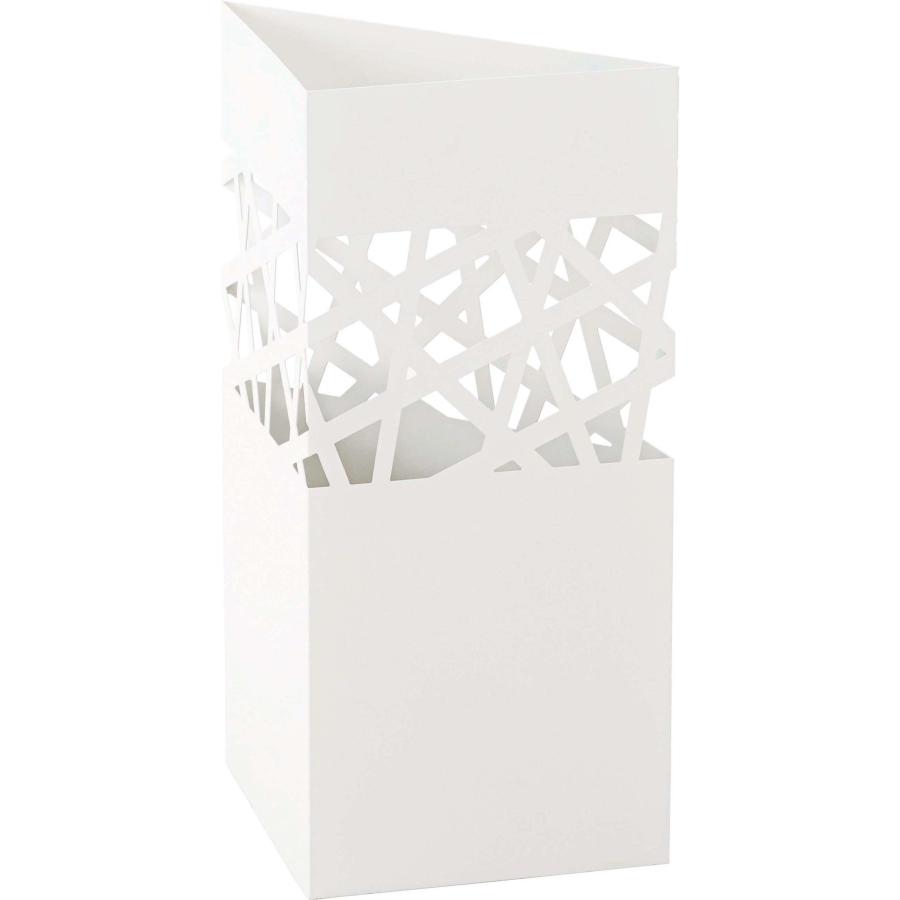 傘立て おしゃれ スリム コンパクト 三角 コーナー 省スペース スチール 約2kg 北欧 アンブレラスタンド 玄関収納 透かし モダン 受け皿 水受けトレー 取り外し |  | 02