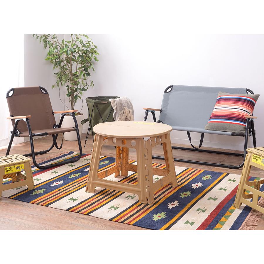 アウトドアテーブル 折りたたみ フォールディング クラフターテーブル アウトドア キャンプ 運動会 イベント 軽量 コンパクト 省スペース 円形 |  | 17