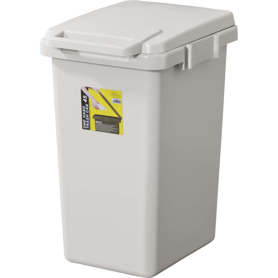 ゴミ箱 45リットル 横連結 ワンハンド トラッシュカン ごみ箱 大容量 45L 分別 ポリプロピレン お手入れ簡単 キッチン オフィス シェア リフレッシュルーム |  | 03