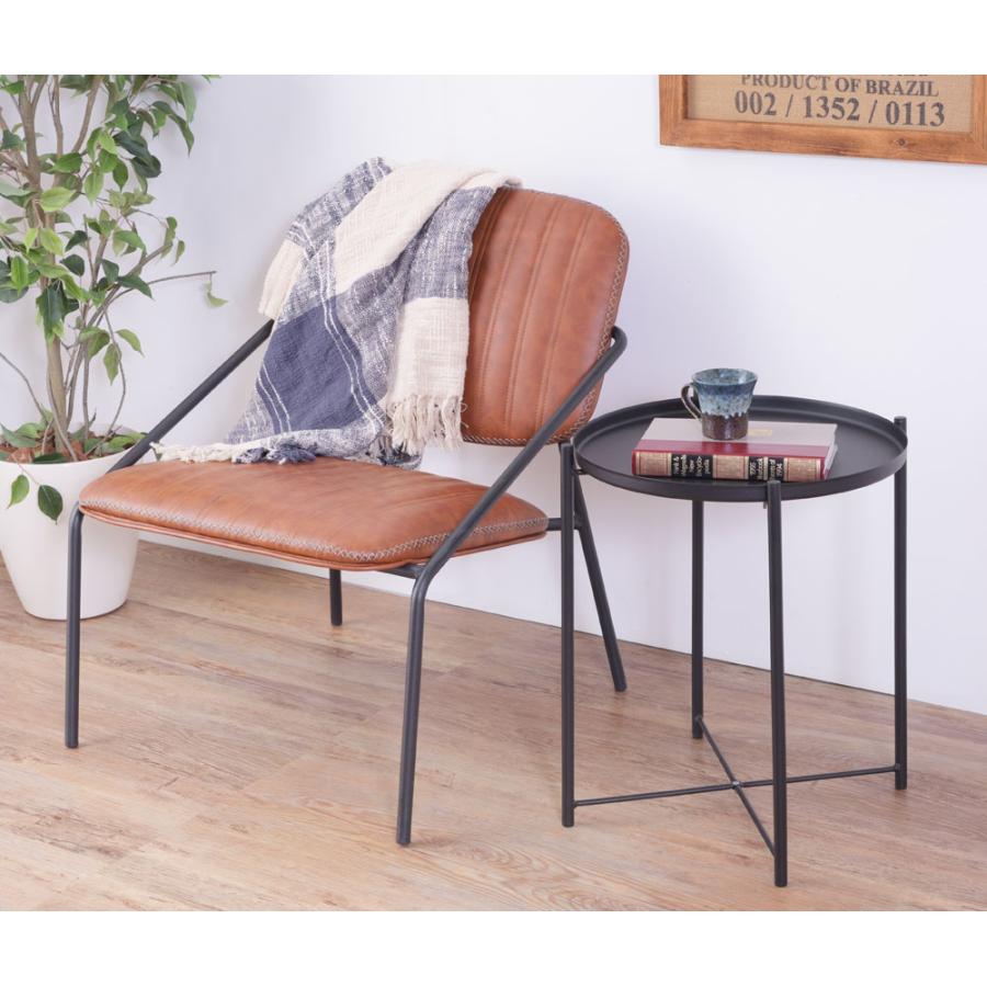 サイドテーブル トレーテーブル ナイトテーブル ミニテーブル テーブル 円形 丸形 スチール トレー 北欧 おしゃれ シンプル モダン |  | 04