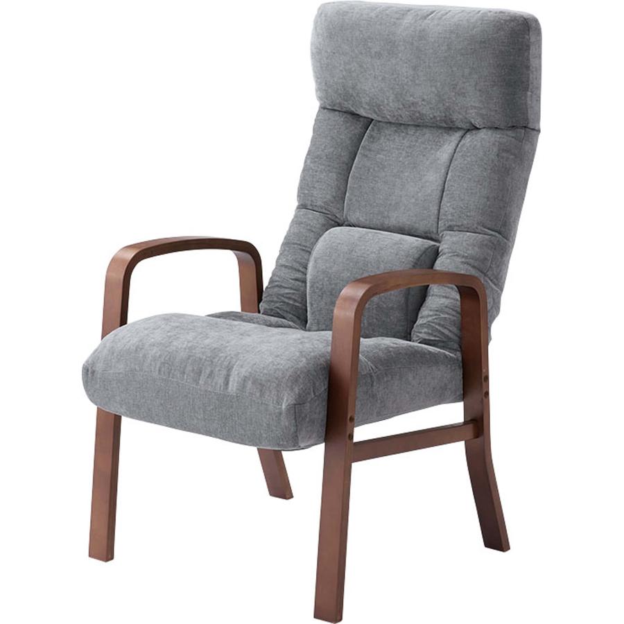 高座椅子 腰楽 リクライニング 背もたれ7段階 頭・腰部14段階 ランバーサポート 肘付き 肘掛 立ち座り 折りたたみ 省スペース 持ち運び リラックスチェア ギフト |  | 02