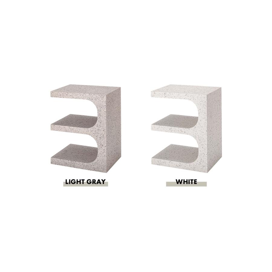 サイドテーブル おしゃれ テラゾー柄 ディスプレイラック シェルフ ソファサイド ベッドサイド ナイトテーブル ストーン調 花台 小物置き リビング 玄関 寝室 |  | 11