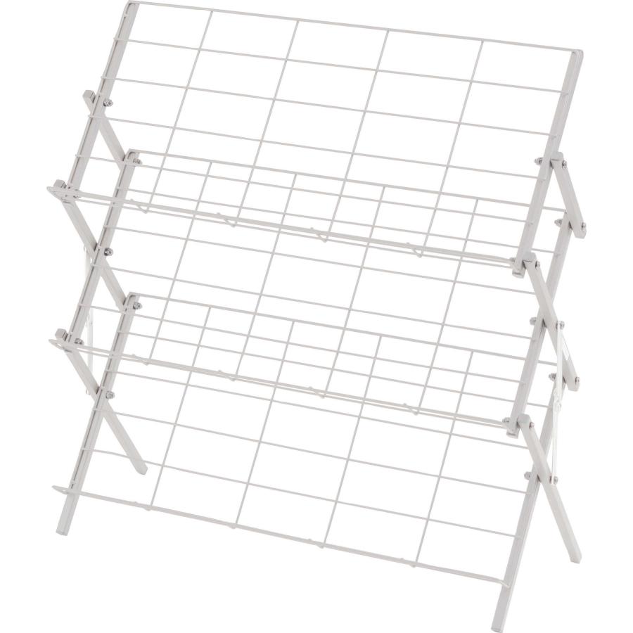 シューズラック 折りたたみ フォールディング 玄関ラック 玄関収納 スリッパラック 靴 くつ 省スペース スリム コンパクト マガジンラック シンプル |  | 02