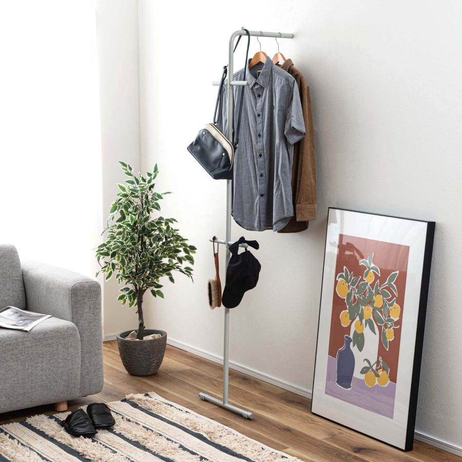 ハンガー ポールハンガー ハンガーラック スタンドハンガー 立てかけ