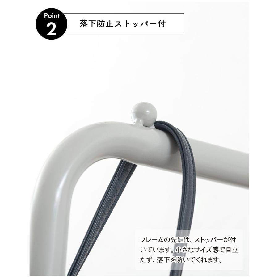 ハンガー ポールハンガー ハンガーラック スタンドハンガー 立てかけ 壁面収納 洋服掛け 部屋干し 鞄 帽子 コート 一人暮らし 新生活 玄関 スリム 省スペース |  | 07