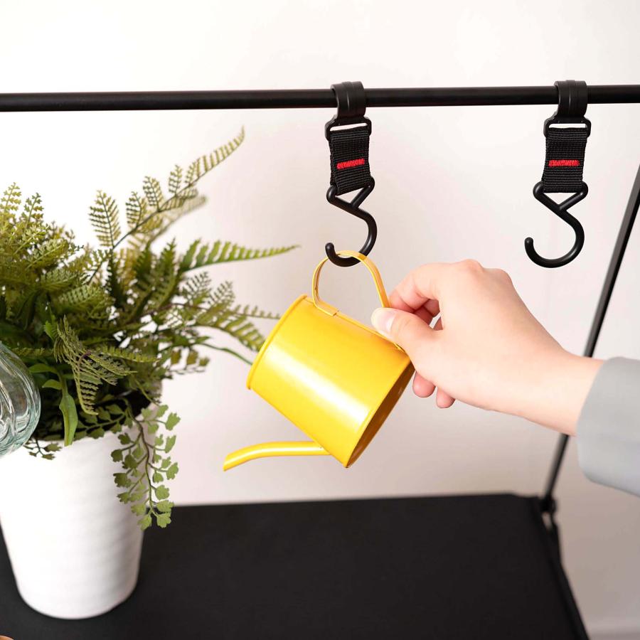 折りたたみラック フォールディング ハンギング フック付き 棚板 MDF 持ち運び 簡単 アウトドア キャンプ イベント テーブル サイドテーブル ソファ 玄関 |  | 16