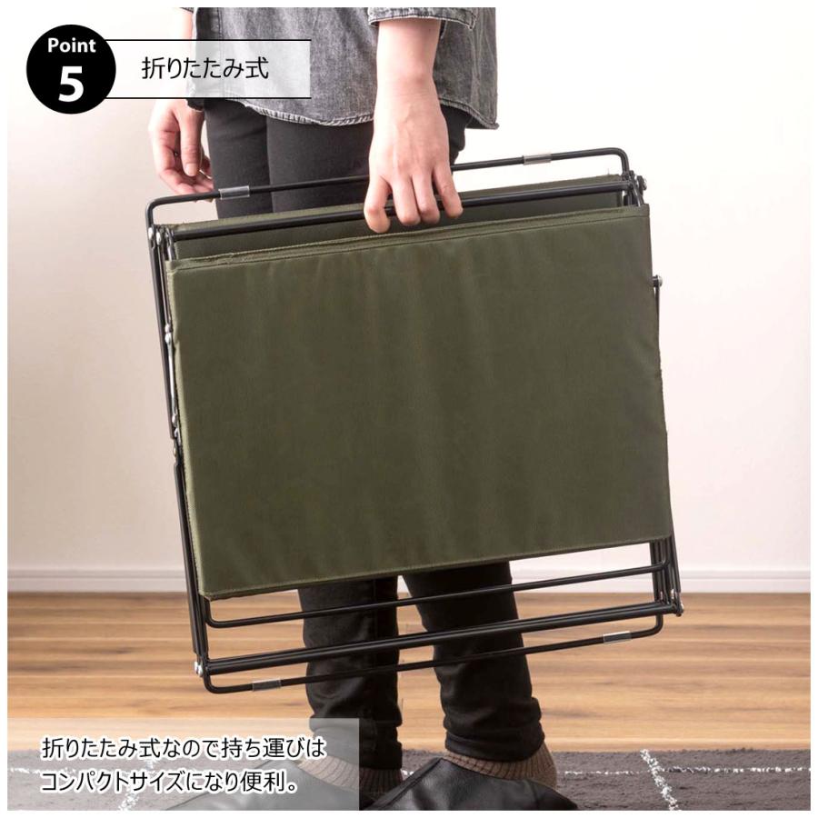 折りたたみラック フォールディング ラック シェルフ 収納 テーブル トレー サイドテーブル アウトドア キャンプ イベント ソファ デスク リビング 持ち運び |  | 12
