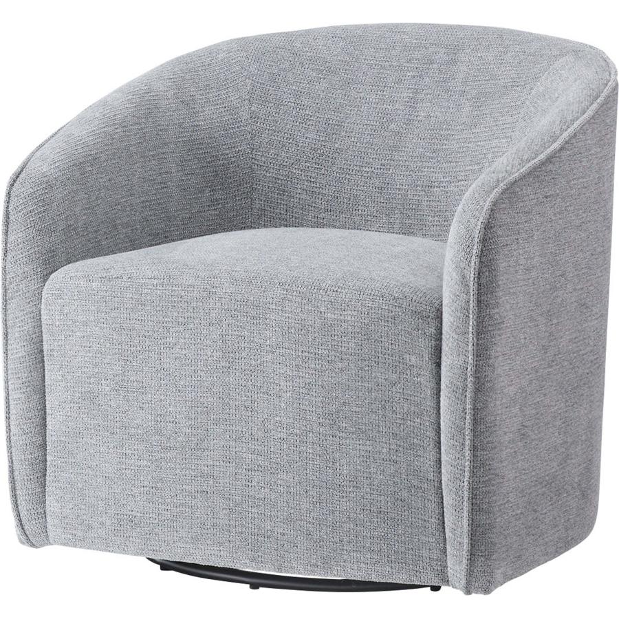 ソファー 一人掛 回転式 360度 ラウンジソファ ファブリック 回転チェア 1Pソファ アーム付き 肘付き おしゃれ 北欧 パーソナルチェア 幅74 座面高43 完成品 |  | 02