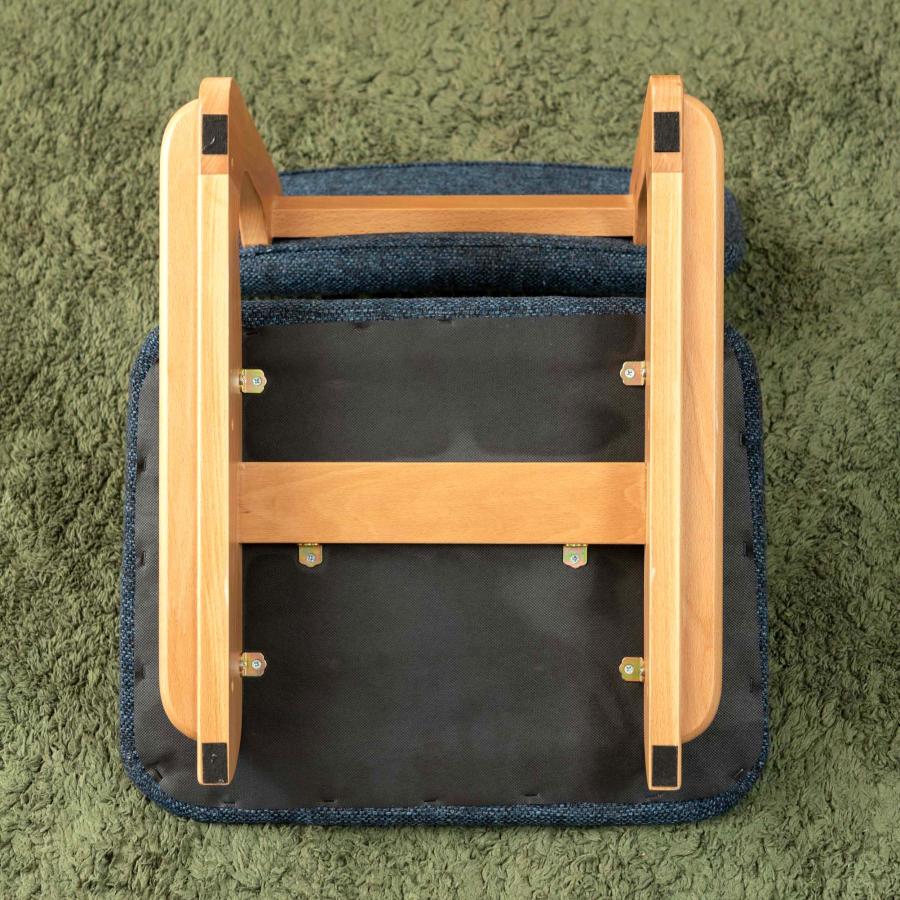 座椅子 おしゃれ フロアチェア ゆったり 天然木 木製 和室 洋室 すり脚 あぐら こたつ ローテーブル センターテーブル モダン 低座イス 1人掛 ファブリック |  | 17