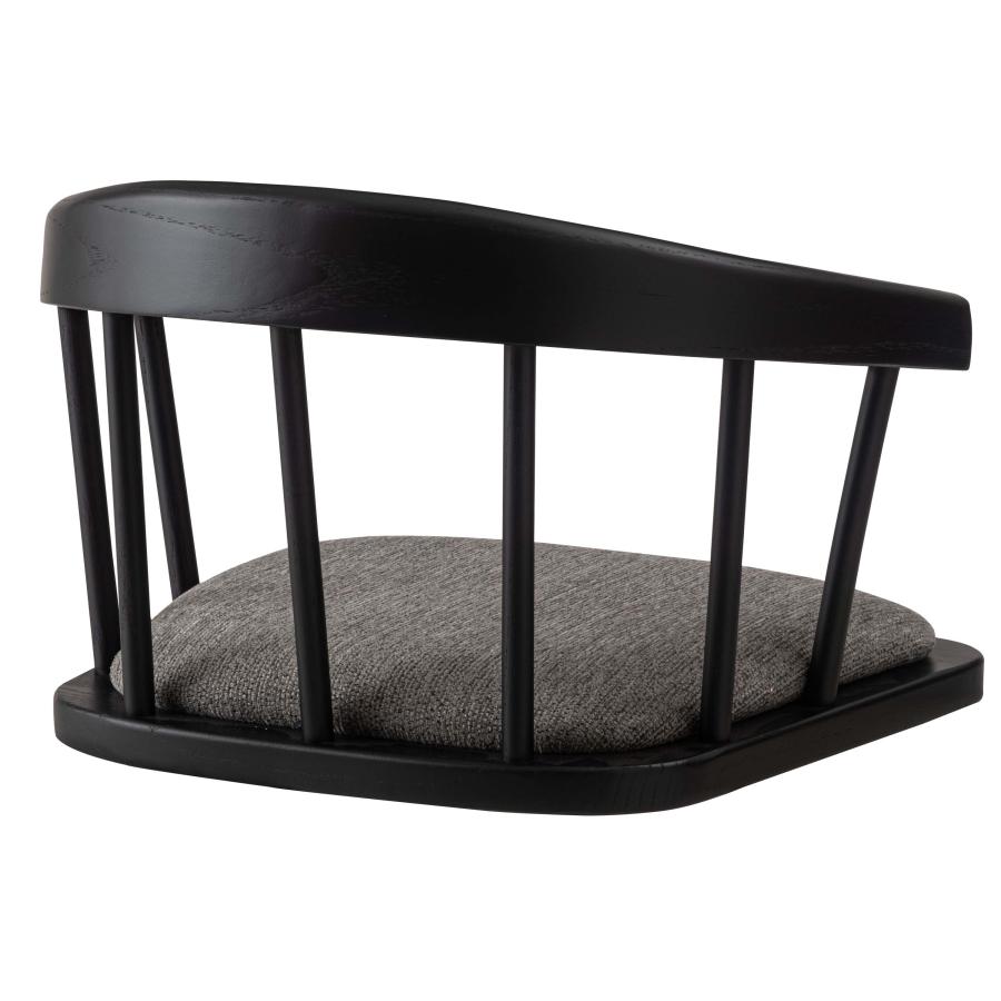 座椅子 フロアチェアー 木製 天然木 エルム材 一人用 こたつ 座卓 リビング 畳 フローリング ゆったり おしゃれ 和風 洋風 和室 洋室 和モダン 座面裏フェルト付 |  | 03